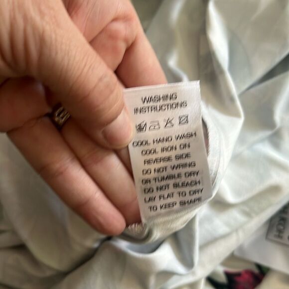 KOH KOH Summer V Neck Long Cap Sleeve Maxi Floral Dress - Picture 10 of 13